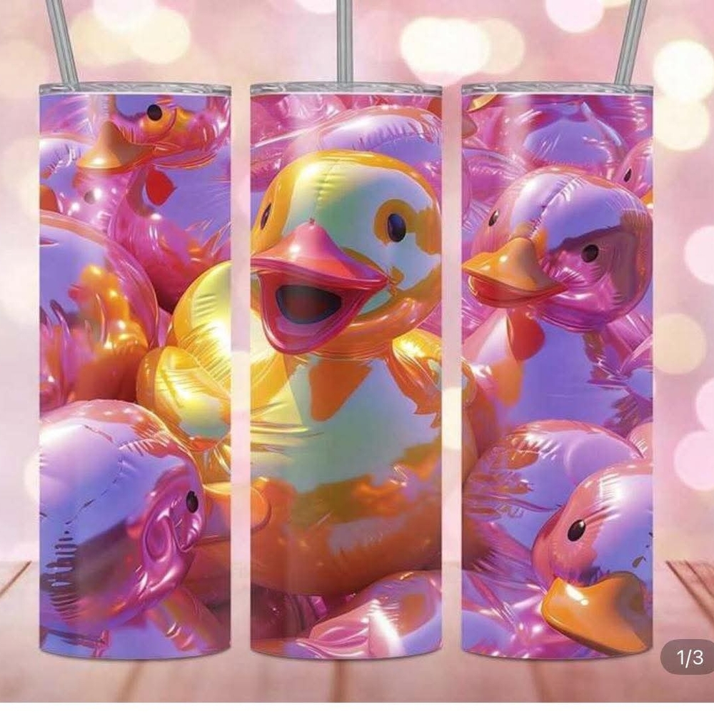 Colorful Duck Tumbler